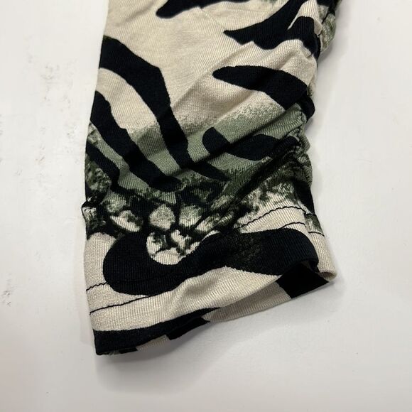 Ilse Jacobsen Animal Print Belted Long Sleeve Jersey Dress - Picture 8 of 8